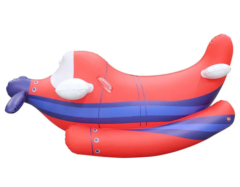 Member'S Mark Seaplane Ride-On Pool Float – 71" X 33" X 33.5" Novelty Inflatable 1