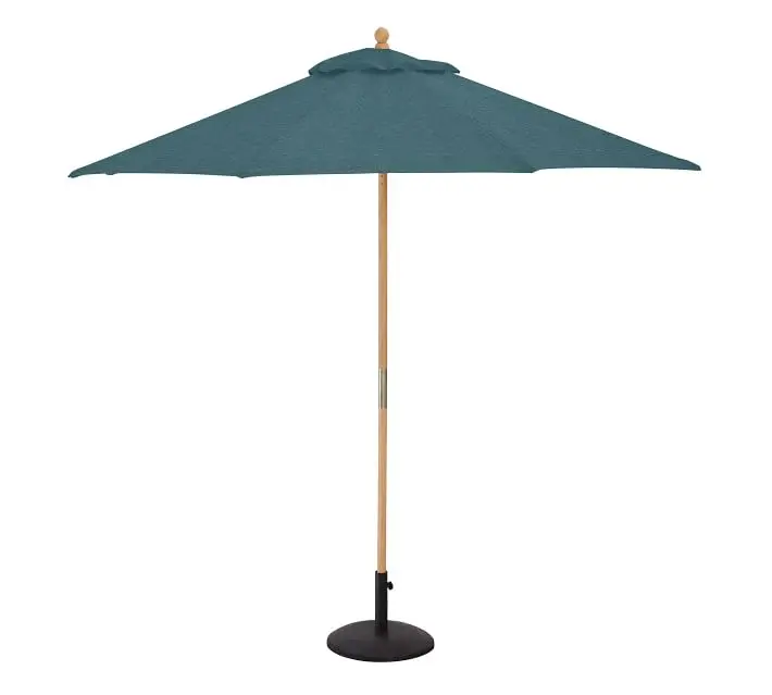 Member'S Mark Sunbrella Auto-Tilt 10-Foot Market Umbrella – Lagoon & Sea Colorway With Carry Bag 1