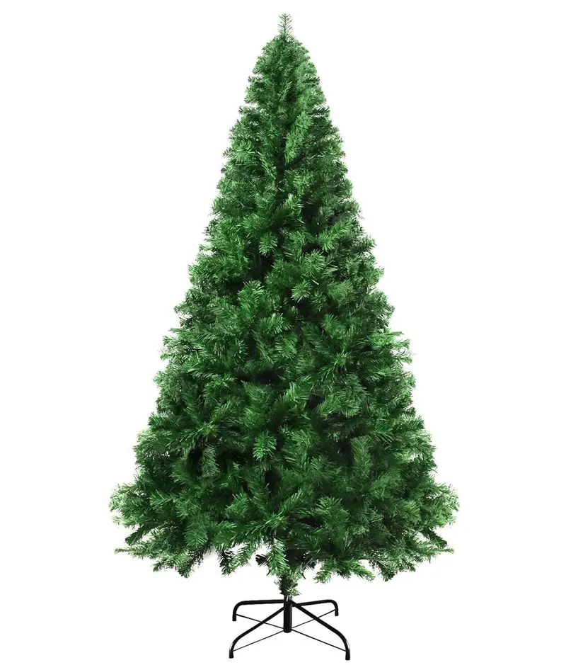 Mupera 6-Foot Unlit Artificial Christmas Tree – Full-Look Design With Stable Metal Stand 1