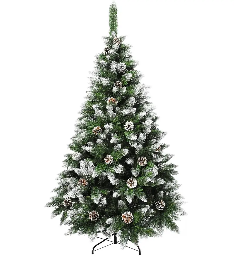 Murealy 4-Foot Unlit Flocked Artificial Christmas Tree – Compact Design With Reinforced Stand 1