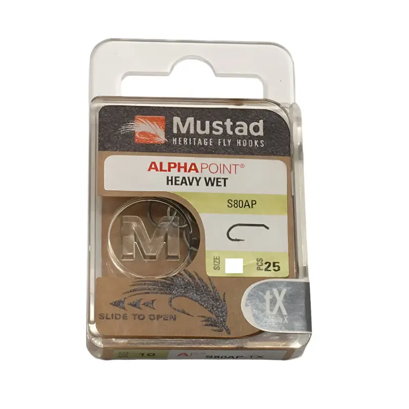 Mustad Heritage S80Ap Nymph Hook (Style 3906) 1
