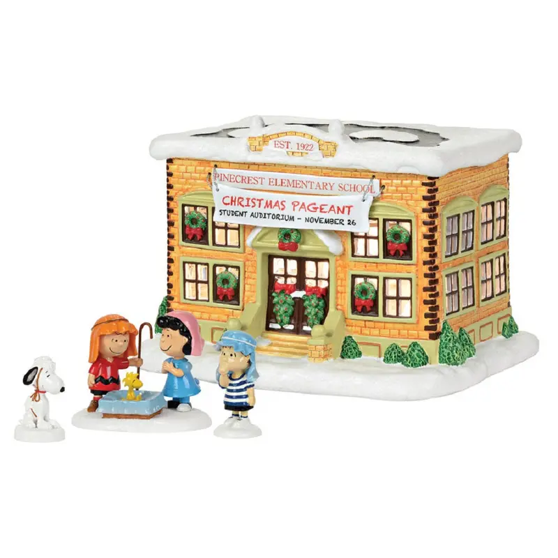 Peanuts School Pageant Musical Holiday Collection – 4-Piece Themed Gift Set 1