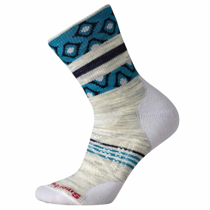 Phd Outdoor Lite Pattern Mid-Crew Women'S Trail Socks 1