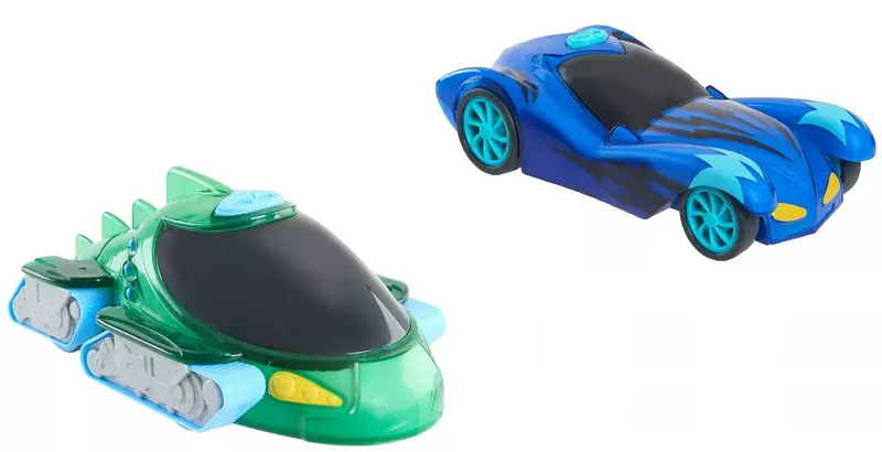 Pj Masks Light-Up Racers – Gekko-Mobile & Catcar 2-Pack Playset 1