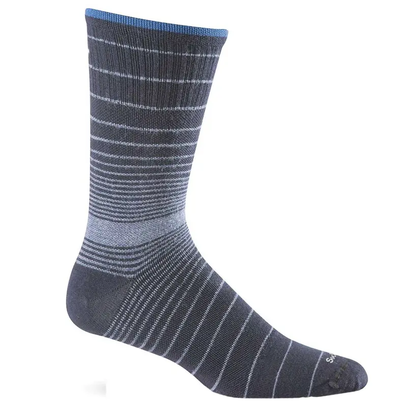 Plantar Ease Crew Men'S Arch-Support Walking Socks 1