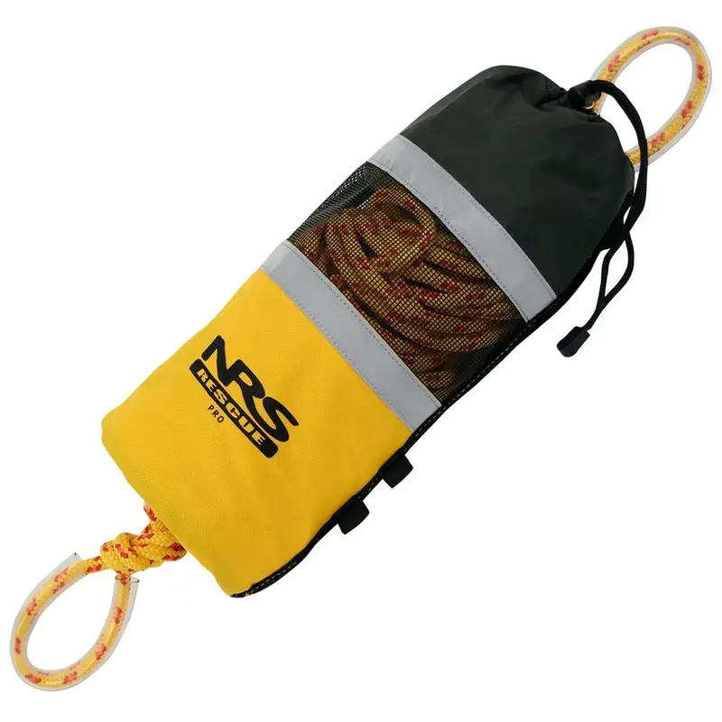 Professional Rescue Throw Bag – 75-Foot Braided Rope With D-Ring Handle 1