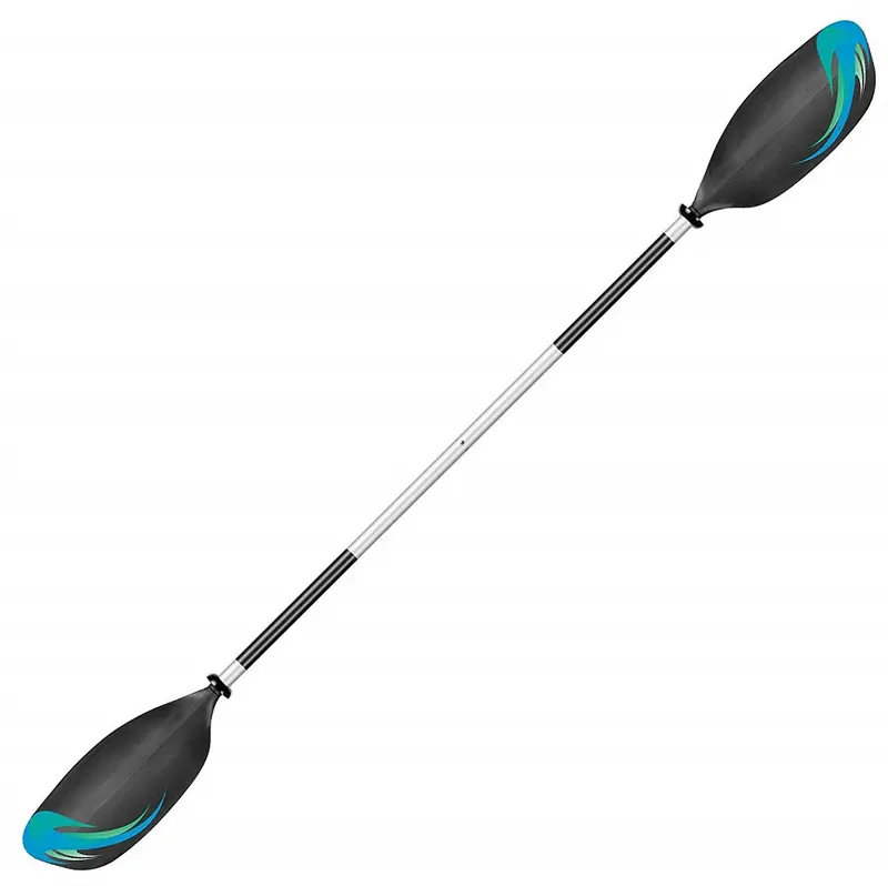 Propel Paddle Gear Pro Kayak Paddle – Aluminum, 87", Black/Teal 1