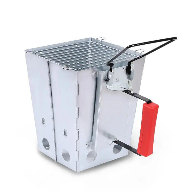 Quick-Ignition Charcoal Chimney Starter – Multi-Use Bbq Grill Igniter For Charcoal, Wood Stoves & Rocket Stoves 1