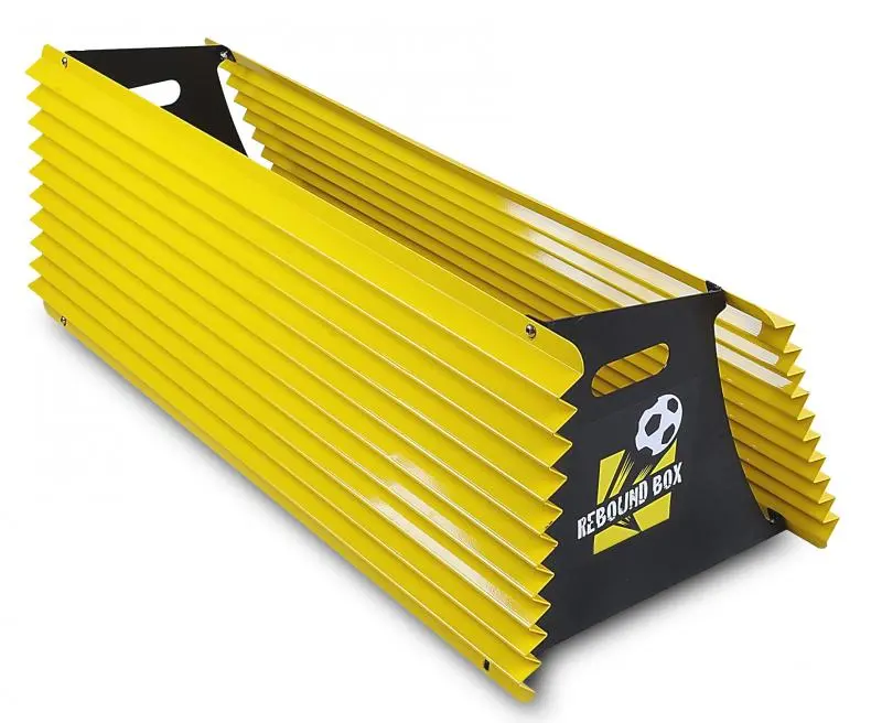 Rebound Box Soccer Rebounder – Dual-Angle (5° & 25°) Double-Wall Design 1