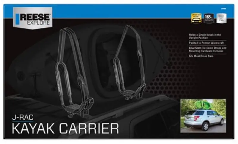 Reese Explore J-Rac Kayak Transport System For Roof Or Hitch Mount 1