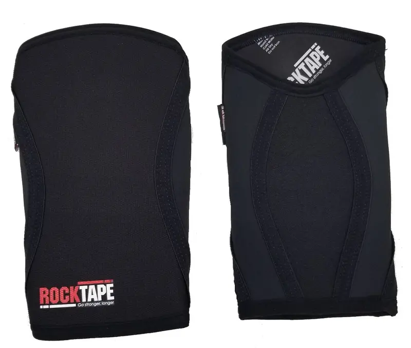 Rocktape Assassin Knee Sleeves – 7Mm Compression Support, Black Xl (Pair) 1