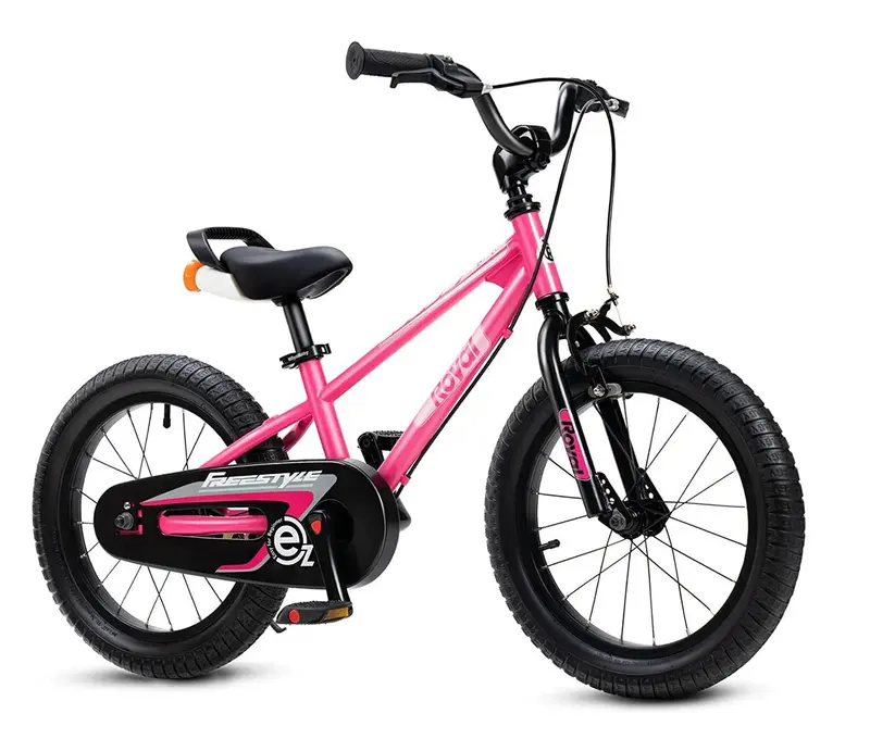 Royalbaby Ez Freestyle 12-Inch Balance & Pedal Bike – Pink, Ages 2–4 1