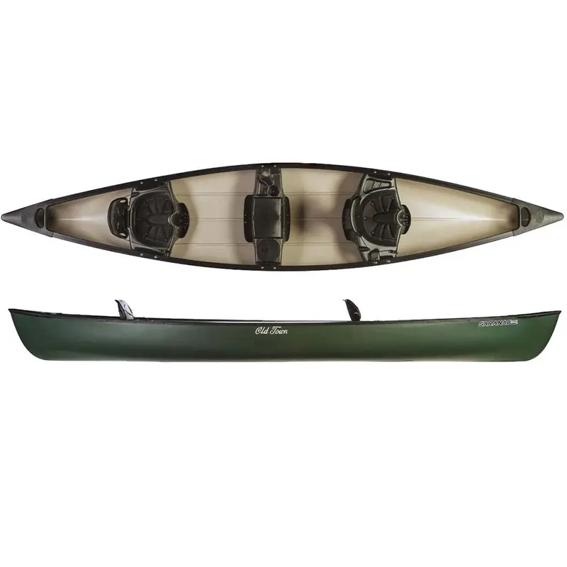 Saranac 160 Recreational Canoe – Durable Polyethylene Solo Or Tandem Craft 1