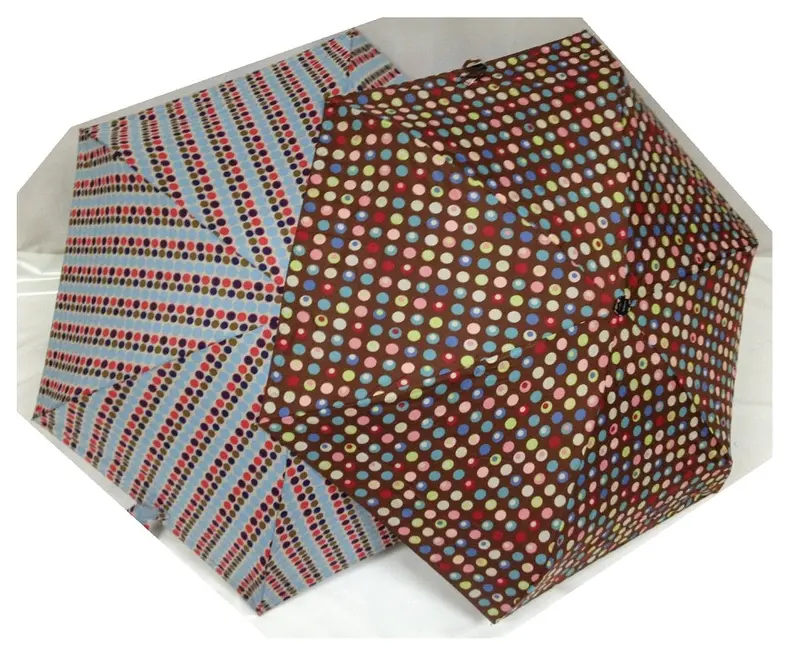 Shedrain Wedgy Compact Travel Umbrella – Dual Mini Shed-Rain Design 1