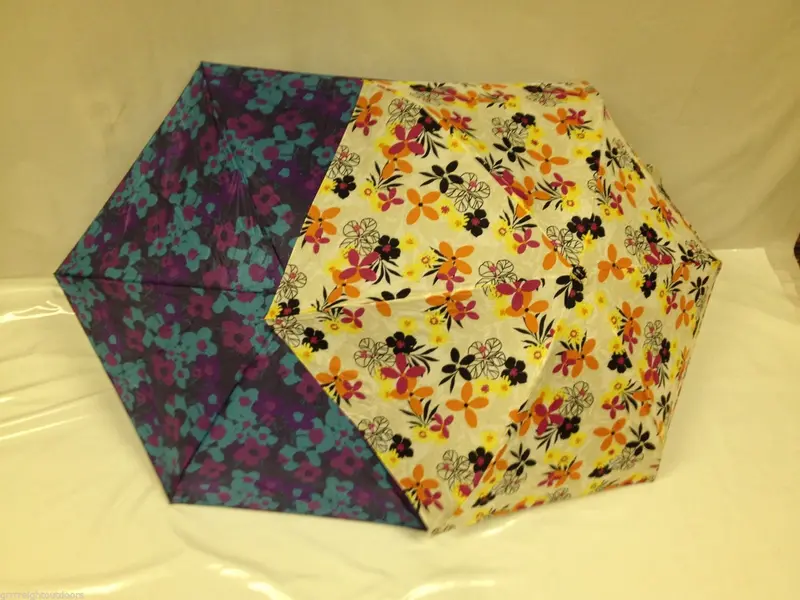 Shedrain Wedgy Portable Travel Umbrella – Compact Dual Mini Rain Shelter 1