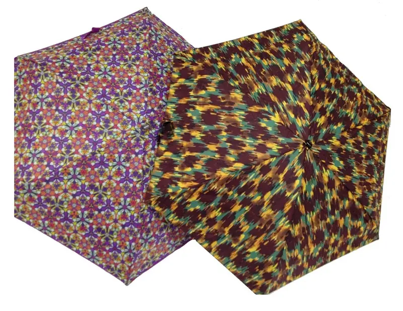 Shedrain Wedgy Portable Travel Umbrella – Space-Saving Dual Compact Set 1