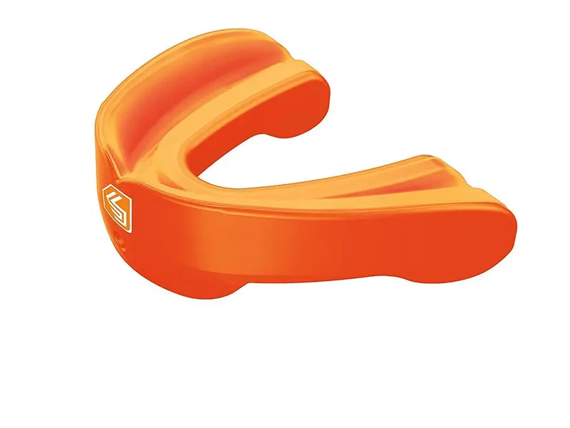 Shock Doctor Adult Gel Nano Mouthguard In Vibrant Shock Orange For Impact Protection 1
