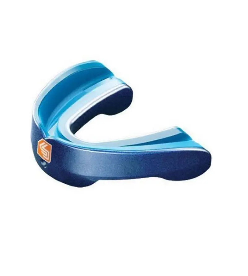 Shock Doctor Gel Nano Youth Mouthguard With Tether – Pearl Blue 1