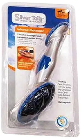 Silver Tails Infrared Dog Massager – Dual Heated Massage Heads 1
