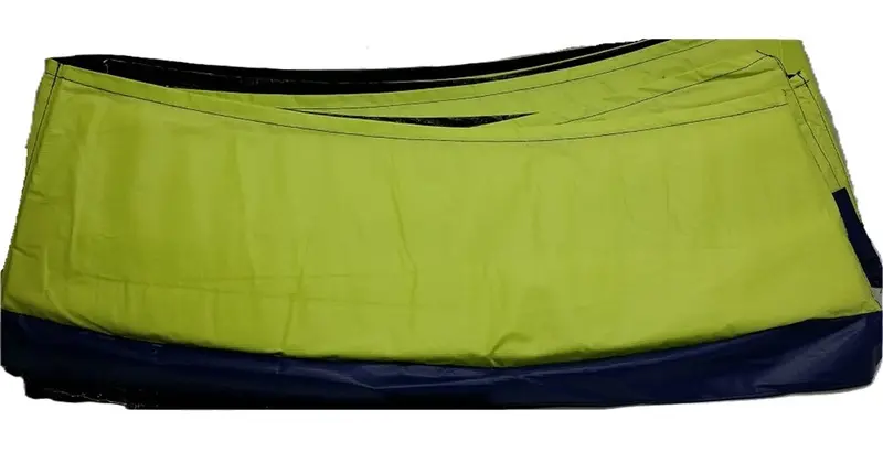 Skywalker Trampolines 12-Foot Round Replacement Spring Pad In Neon Green And Blue 1