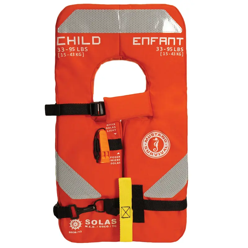 Solas Type I Child Life Jacket – Certified Youth Safety Gear 1
