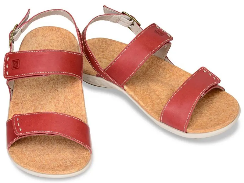 Spenco Alex Women’S Arch-Support Sandals With Adjustable Straps – Robin Red, Size 9 1