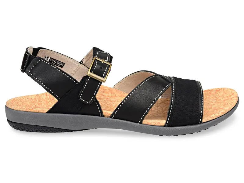 Spenco Ashley Women'S Black Sandal – Size 5 1