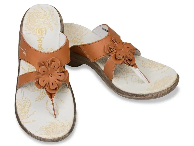 Spenco Rose Women’S Supportive Casual Sandals – Tan (Size 11) 1