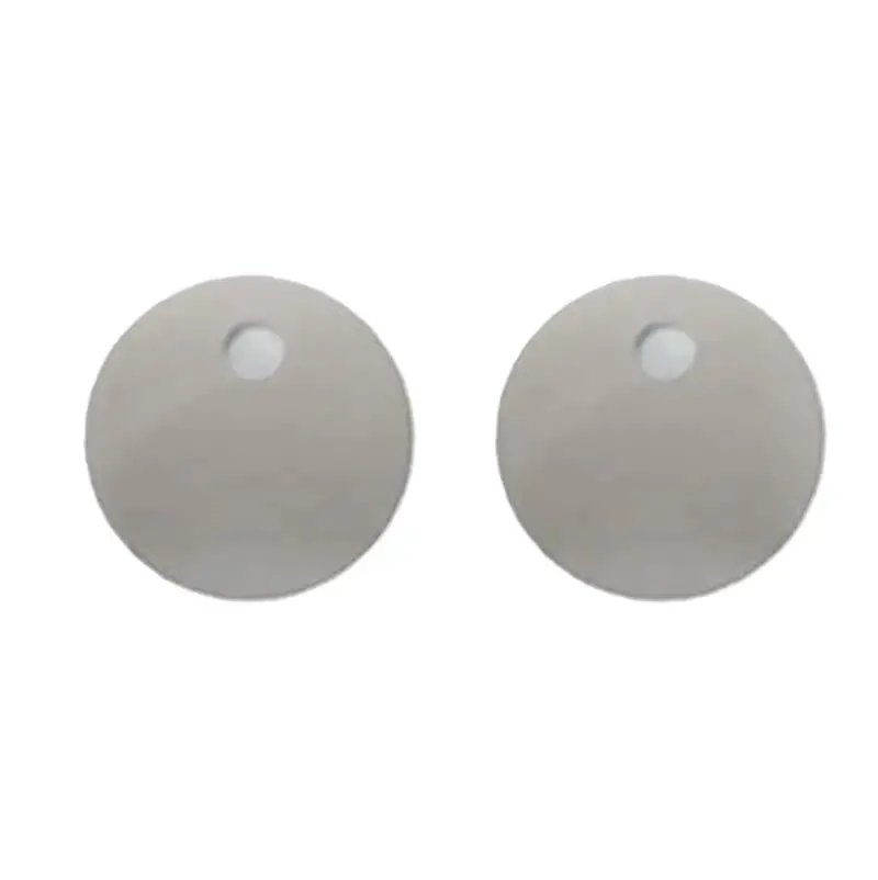 St Thomas Icera Polished Nickel Metal Toilet Seat Caps (Sc-242.502) 1