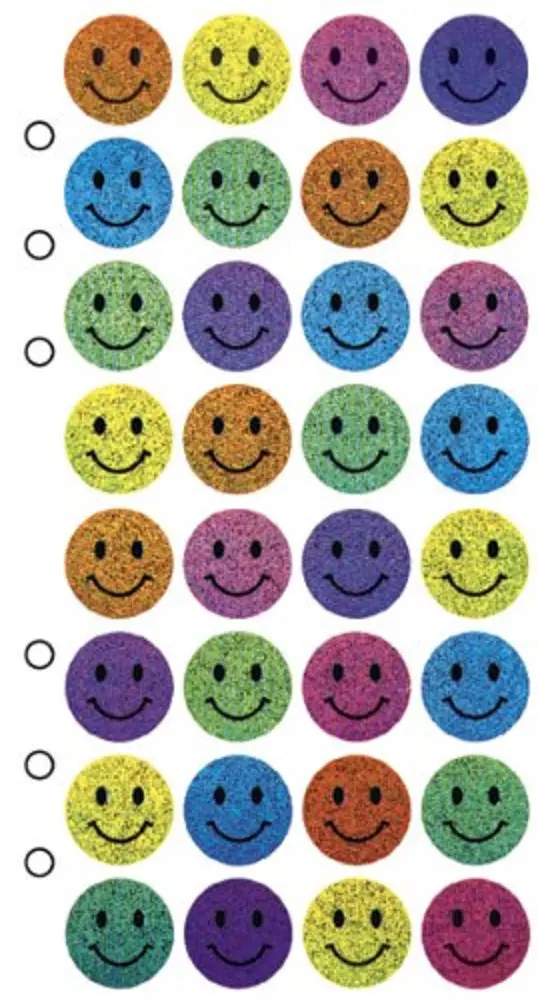 Sticko Classic Happy Faces Sticker Set – Stickopotamus-Themed Fun Sheets 1