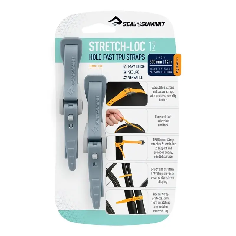 Stretch-Loc Tpu Gear Straps (2-Pack) 2