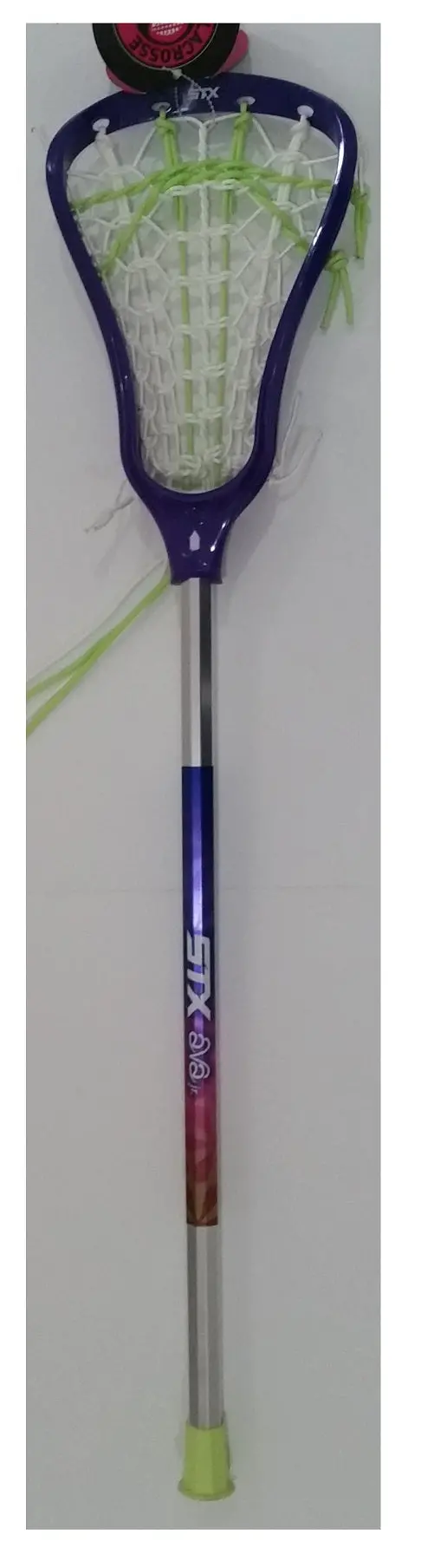 Stx Ava Jr. Girls’ Complete Lacrosse Stick – Purple Design 1