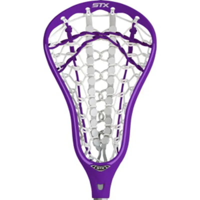 Stx Fortress Lacrosse Head – Strung, Purple Plum 1