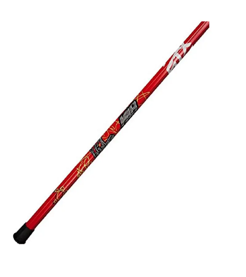 Stx K18 Lacrosse Shaft For Attack And Midfield – Red Anodized Finish 1
