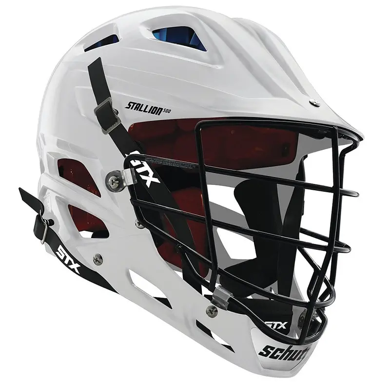 Stx Stallion 500 Lacrosse Helmet – White, X-Large 1