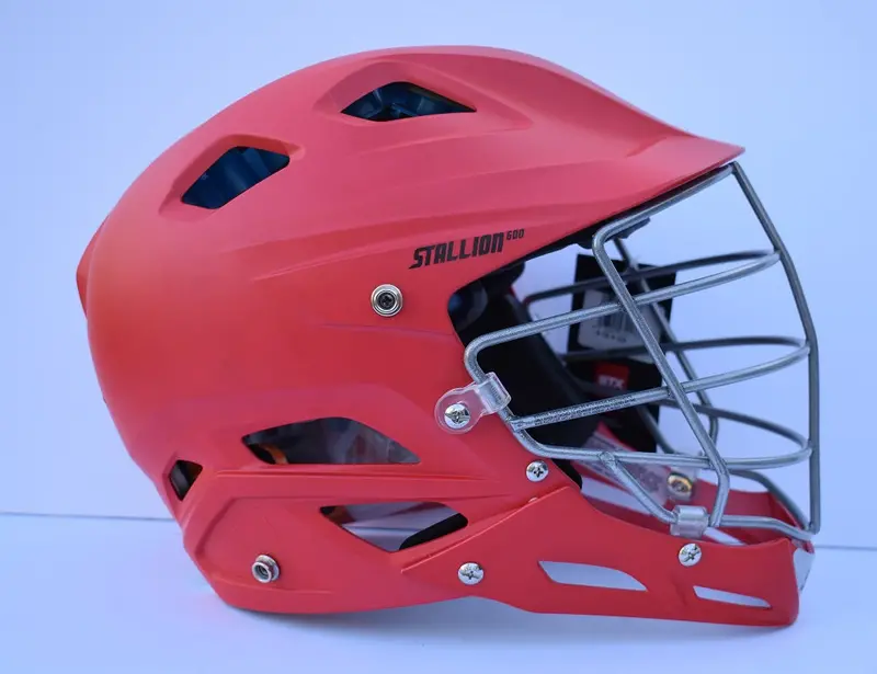Stx Stallion 600 Lacrosse Helmet – Red, X-Large 1
