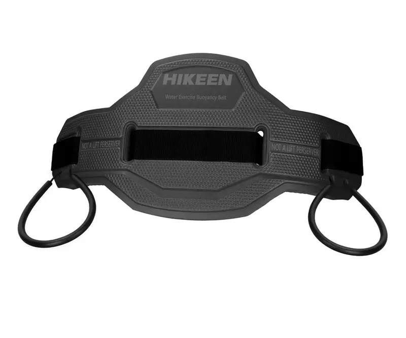 Swim Training Floating Belt For Water Aerobics – Adjustable Black Design 1