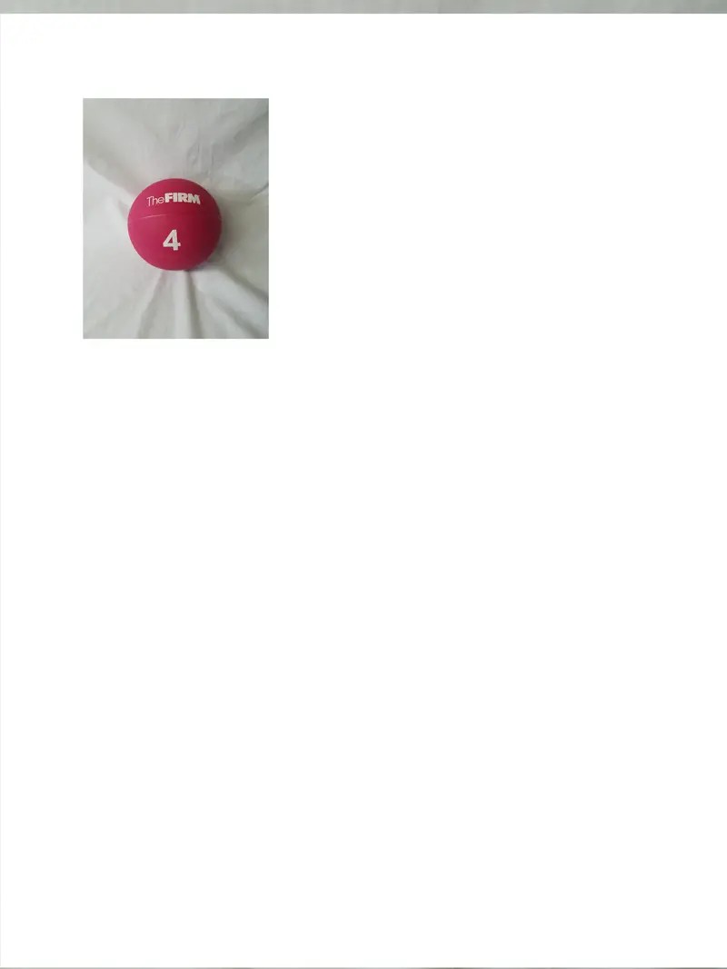 Thefirm Power Ball – Standalone Exercise Ball (No Accessories) 1