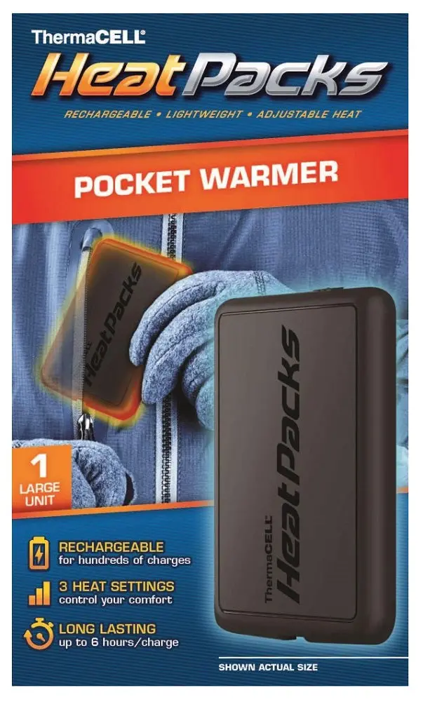 Thermacell Rechargeable Pocket Warmers – Large Heatpacks 1