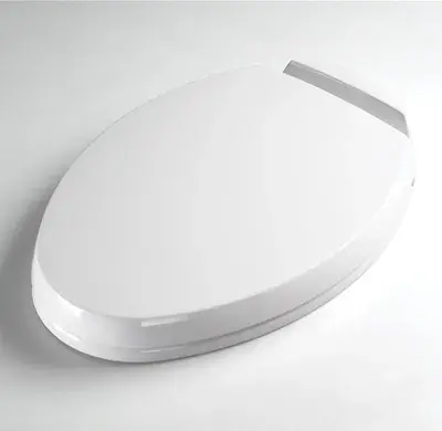 Toto Ss204#01 Oval Soft-Close Toilet Seat – Ergonomic Design With Quiet-Close Hinges 1