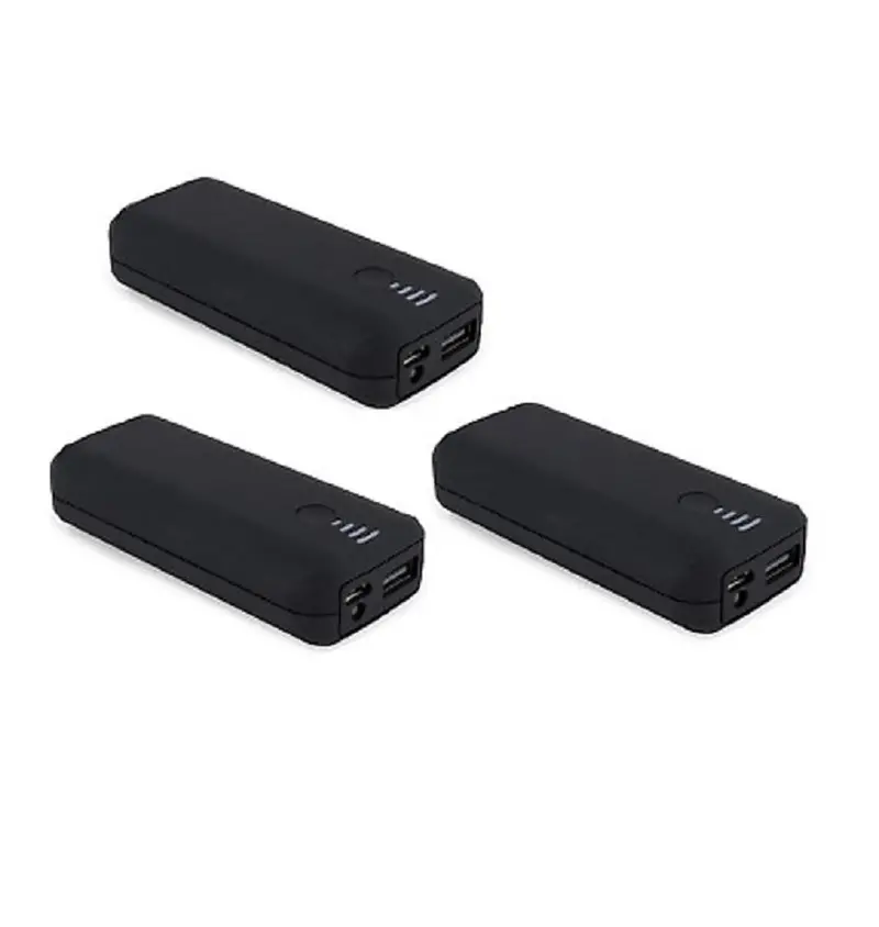 Tylt 5200Mah Portable Power Bank Trio – Compact 3-Pack With Built-In Led Light 1