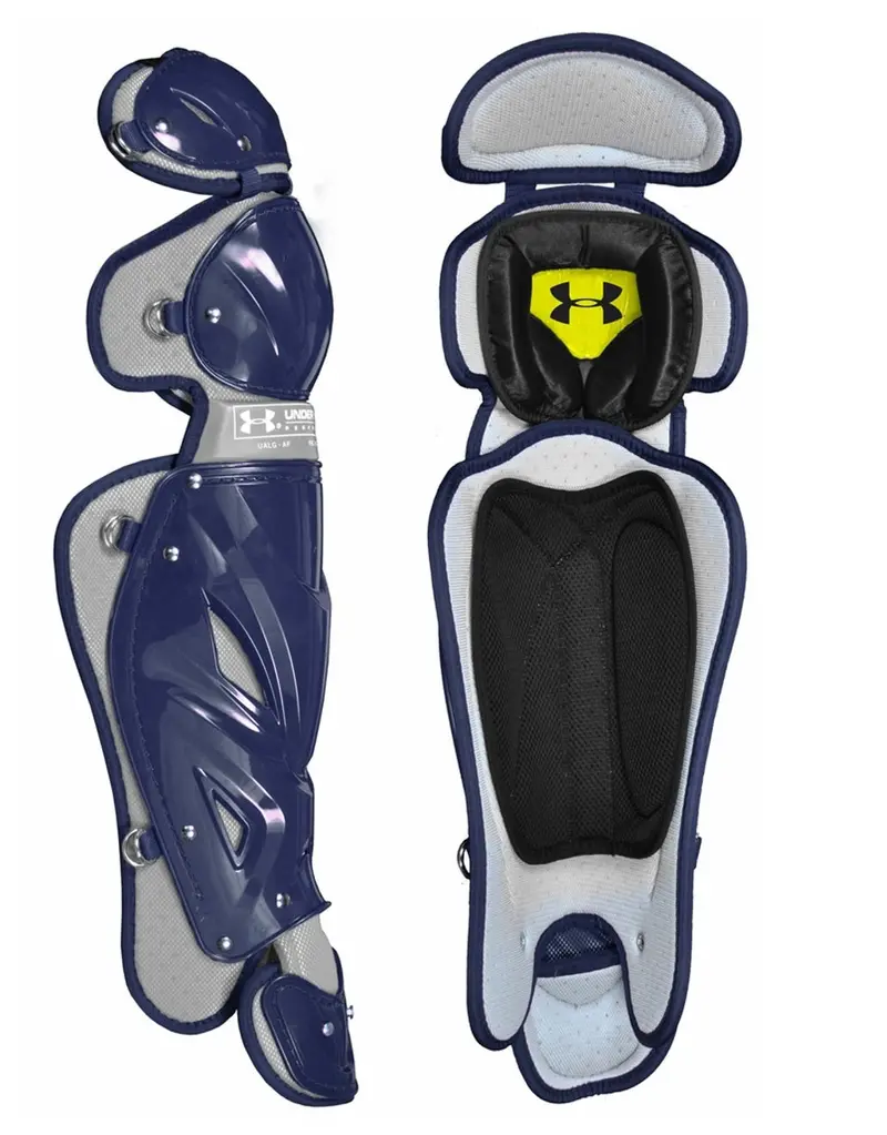 Under Armour Adult Pro Leg Guards – 16.5" Navy 1