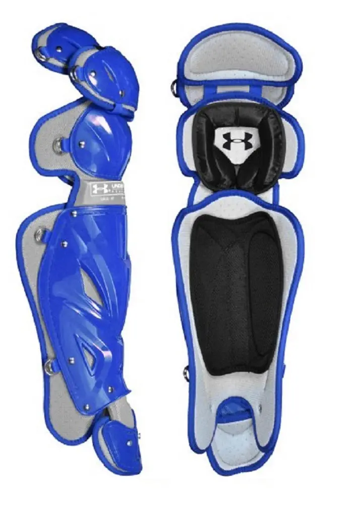 Under Armour Adult Pro Leg Guards – 16.5" Royal Blue 1