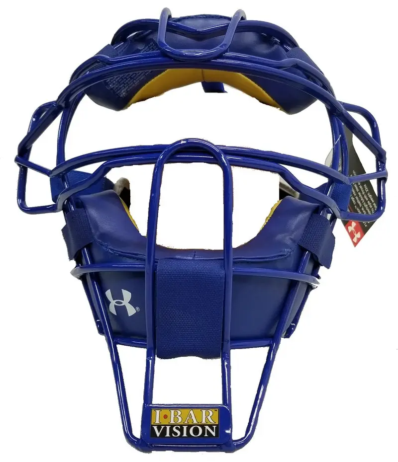 Under Armour Adult Pro Old-Style Catcher Mask – Royal Blue 1