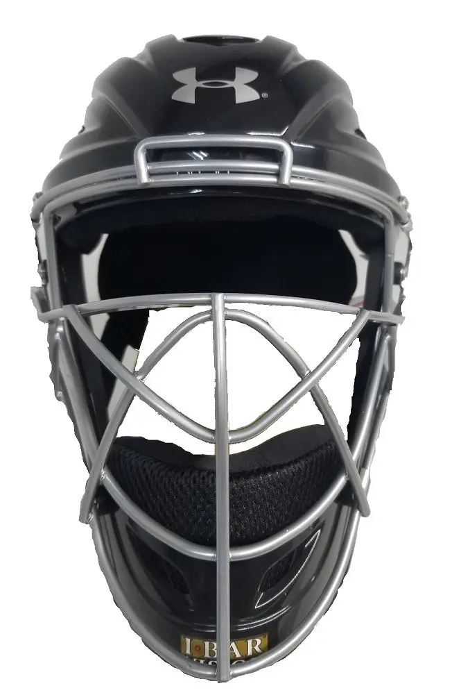 Under Armour Adult Pro-Style Catcher Helmet – Black (Uahg2A-1) 1