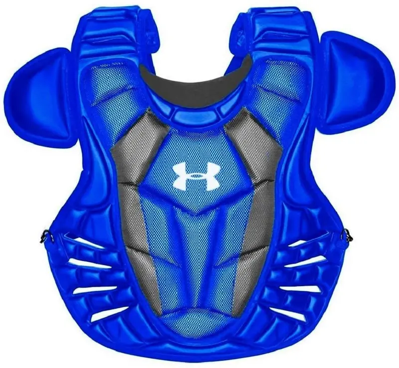 Under Armour Converge Adult Chest Protector – Royal Blue, 16.5 Inches 1