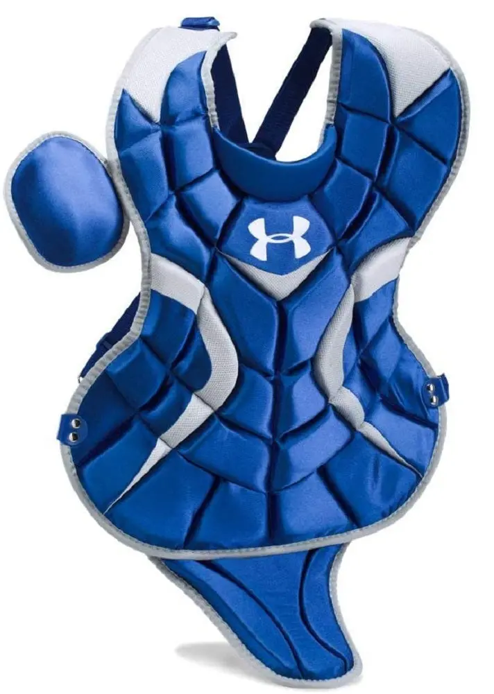 Under Armour Pth Victory Chest Protector – 14.5-Inch Royal Blue Catcher’S Gear (Ages 12–16) 1