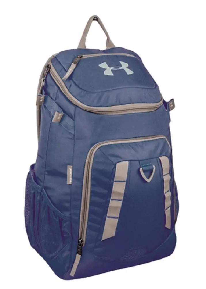 Under Armour Undeniable Baseball/Softball Backpack – Royal Blue Athletic Bag 1