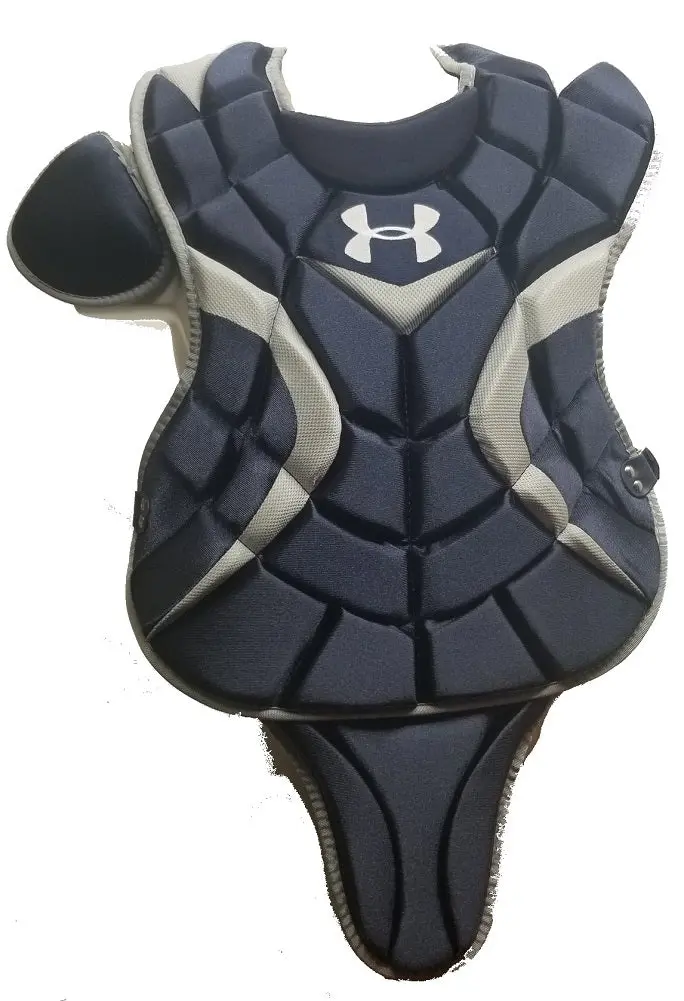 Under Armour Victory Youth Catcher'S Chest Protector – 14.5" Navy, Ages 9–12 1