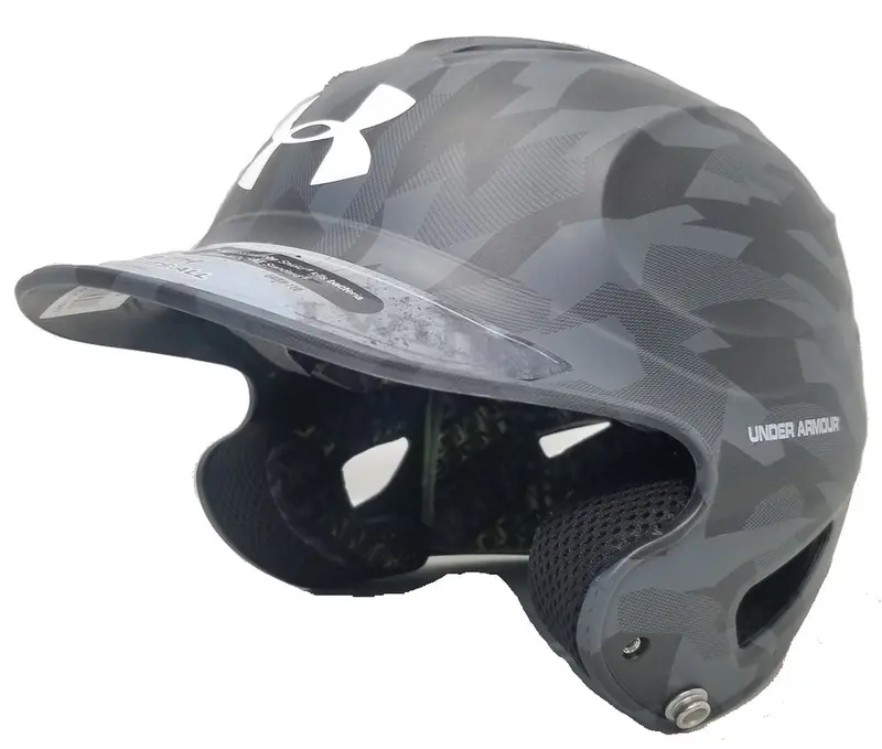 Under Armour Youth Batter Helmet – Fragmented Camo Design 1